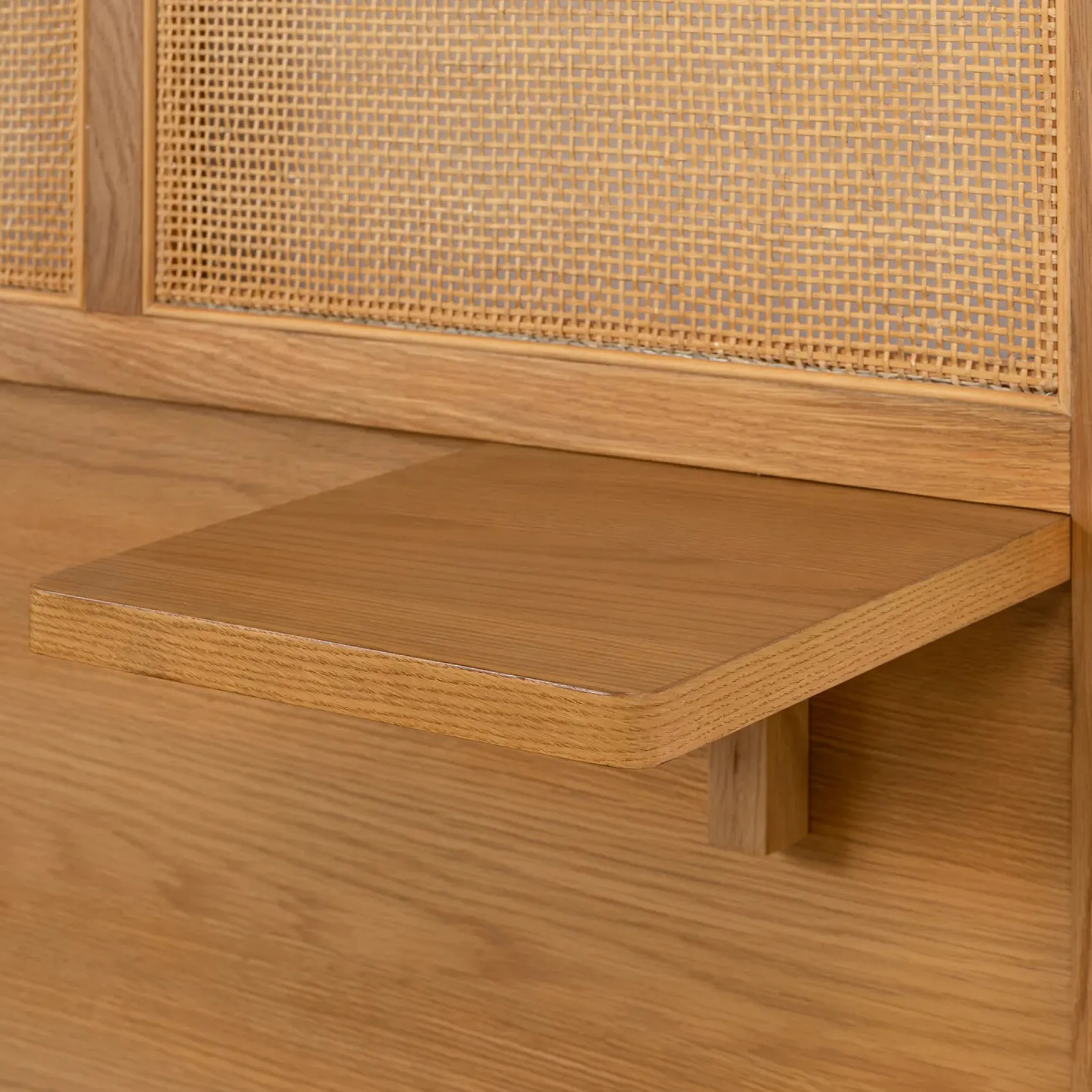 Olalla King Headboard - Oak
