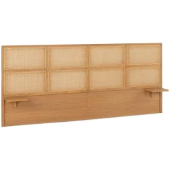 Olalla King Headboard - Oak