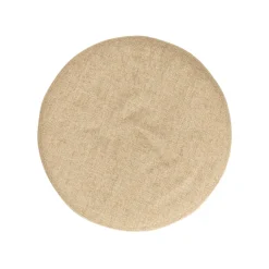 Olara 25" Indoor/Outdoor Pouf - Basket Wheat