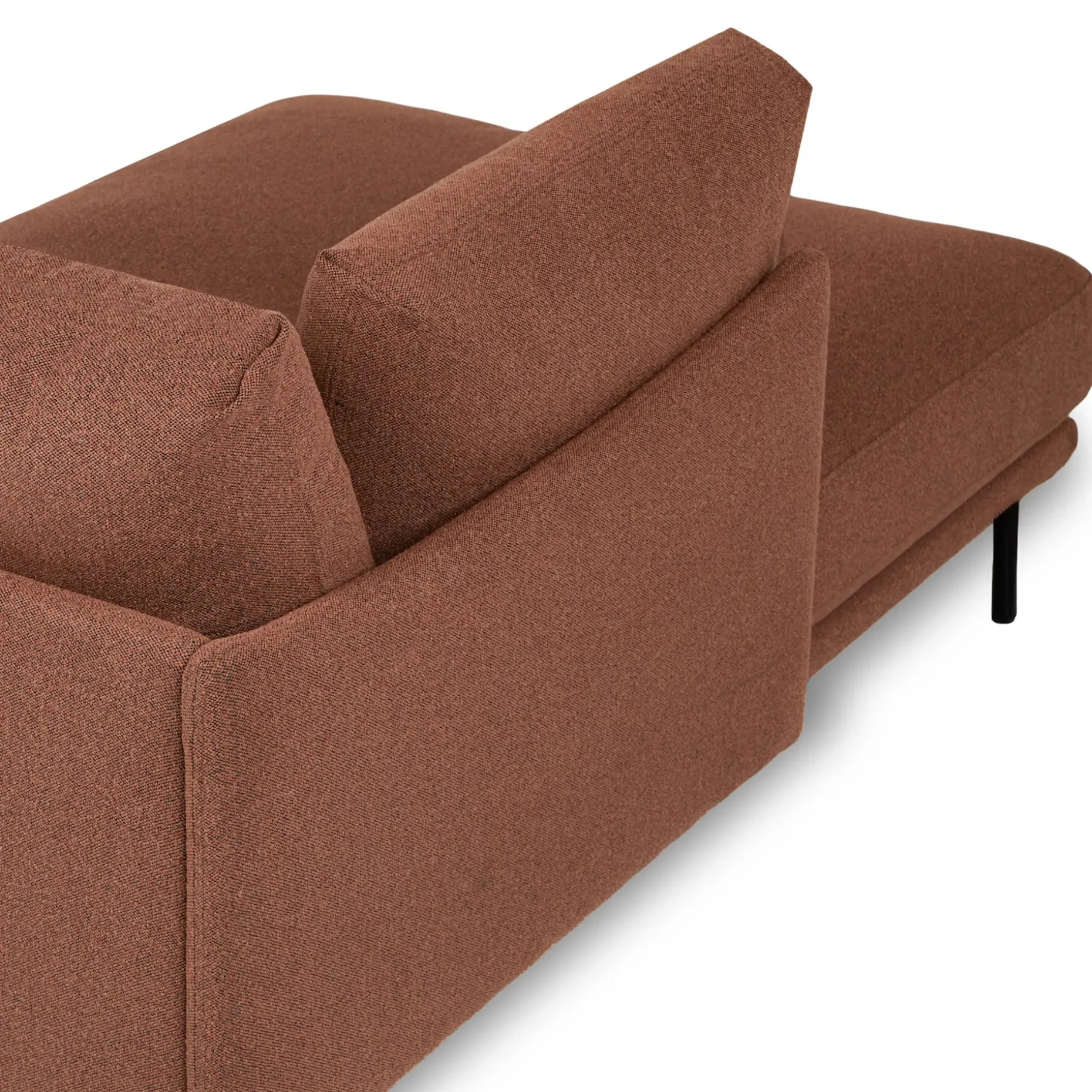 Olsen 110" Left Sectional - Ratine Oxide
