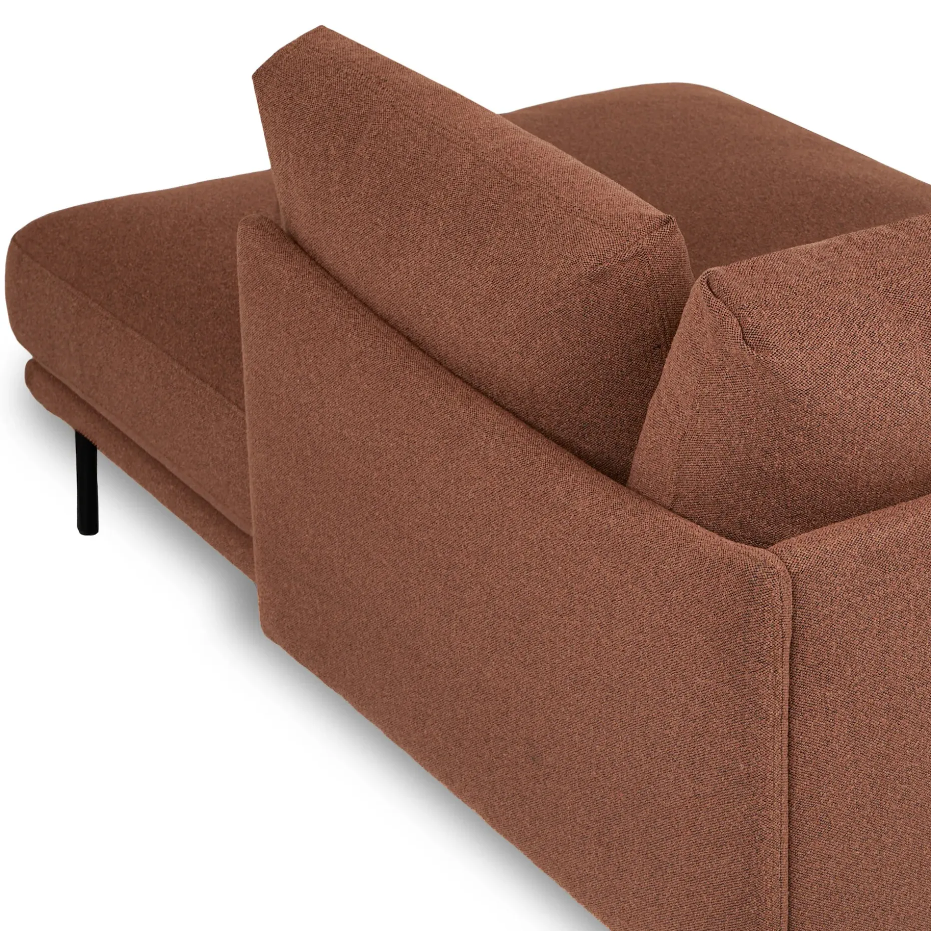 Olsen 110" Right Sectional - Ratine Oxide