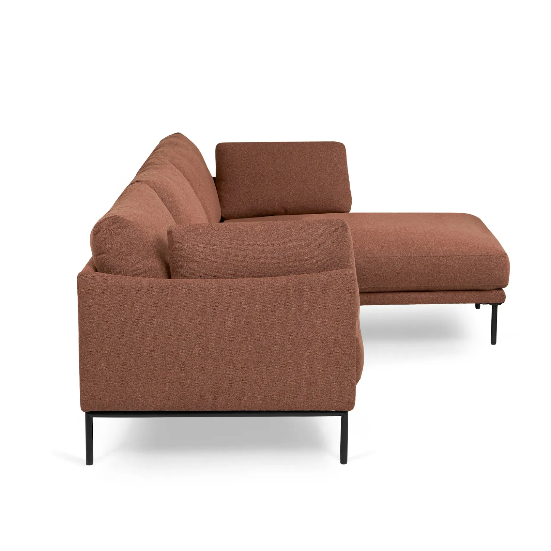 Olsen 110" Right Sectional - Ratine Oxide