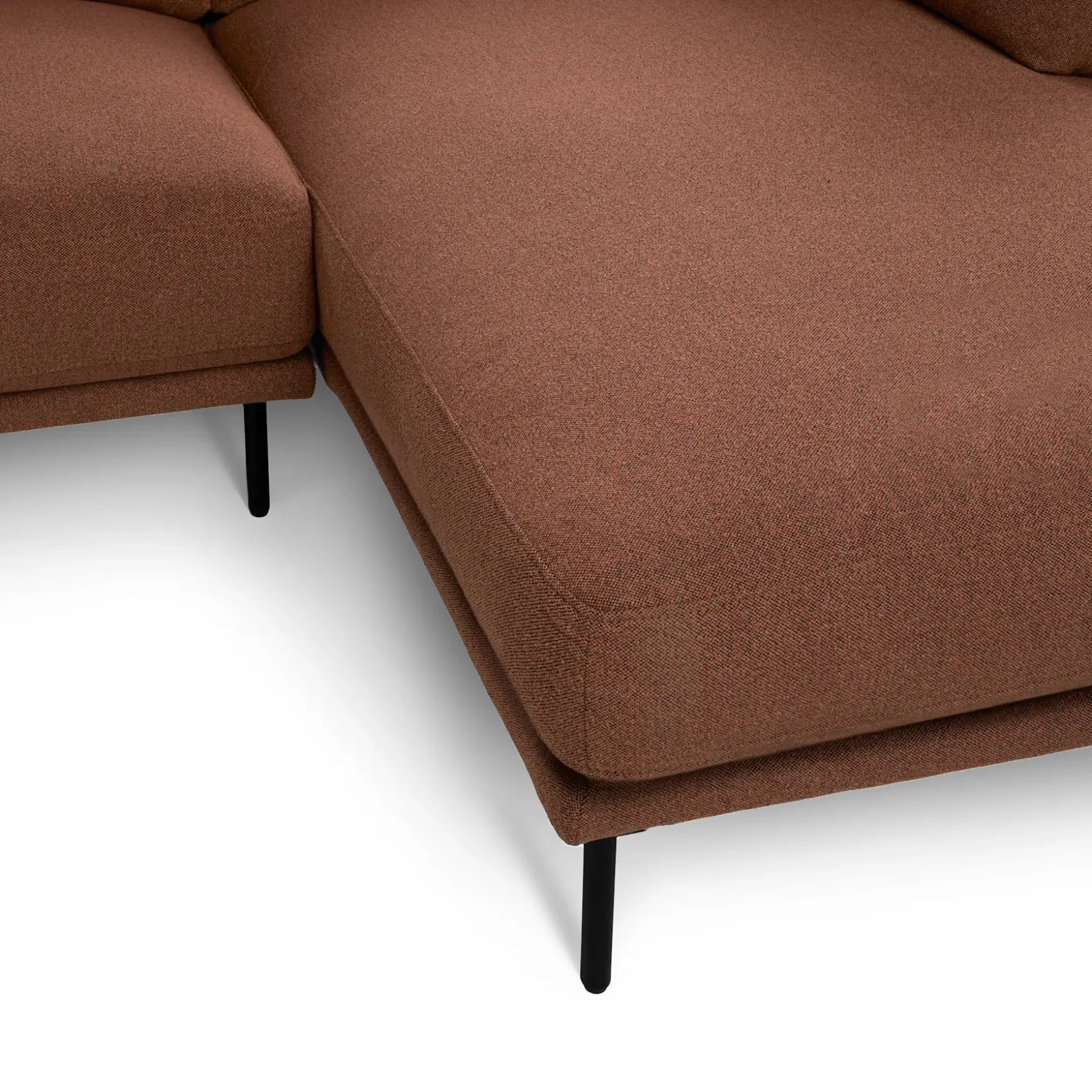 Olsen 110" Right Sectional - Ratine Oxide