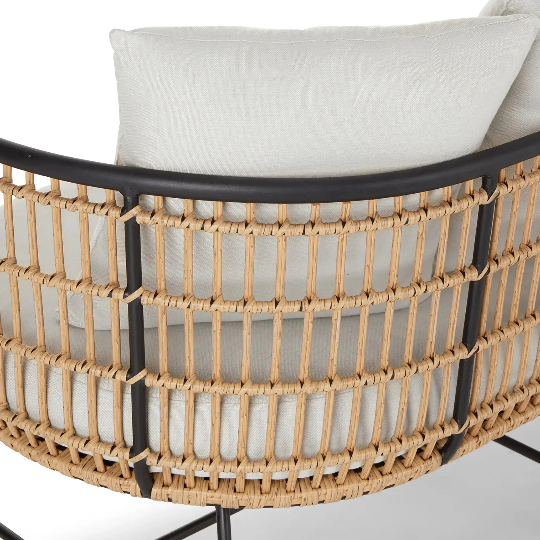 Onya 63.5" Outdoor Loveseat - Lily White