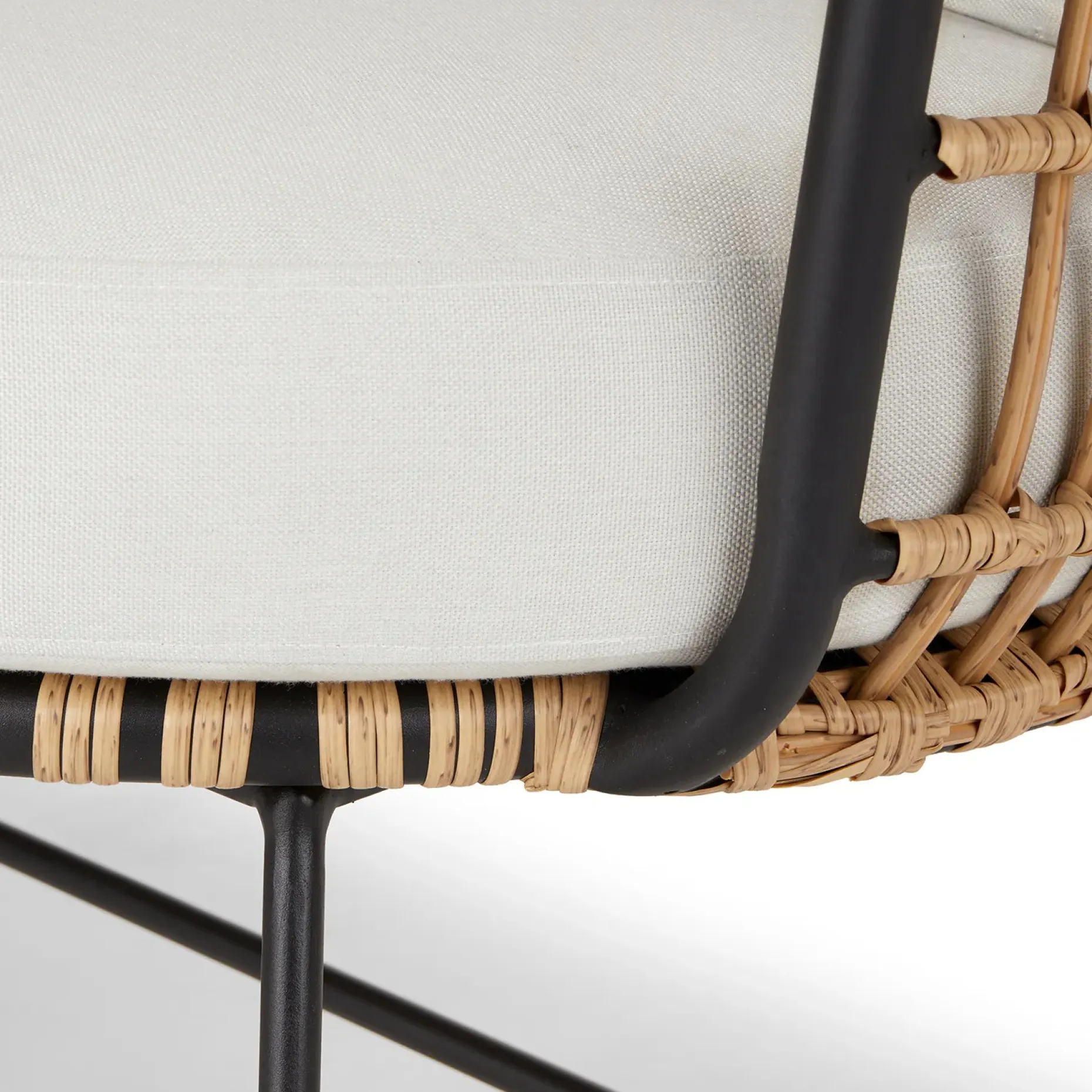 Onya 63.5" Outdoor Loveseat - Lily White