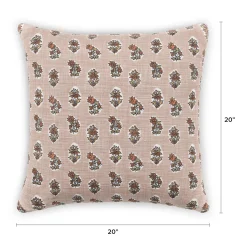 Orvo Outdoor Pillow - Vintage Pink