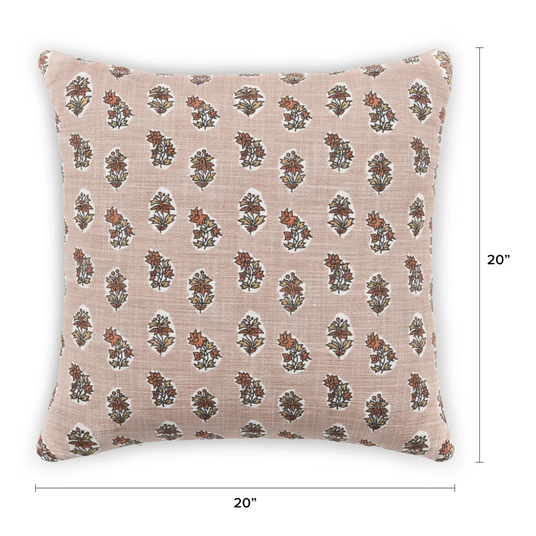 Orvo Outdoor Pillow - Vintage Pink