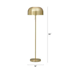 Oslo Floor Lamp - Brass