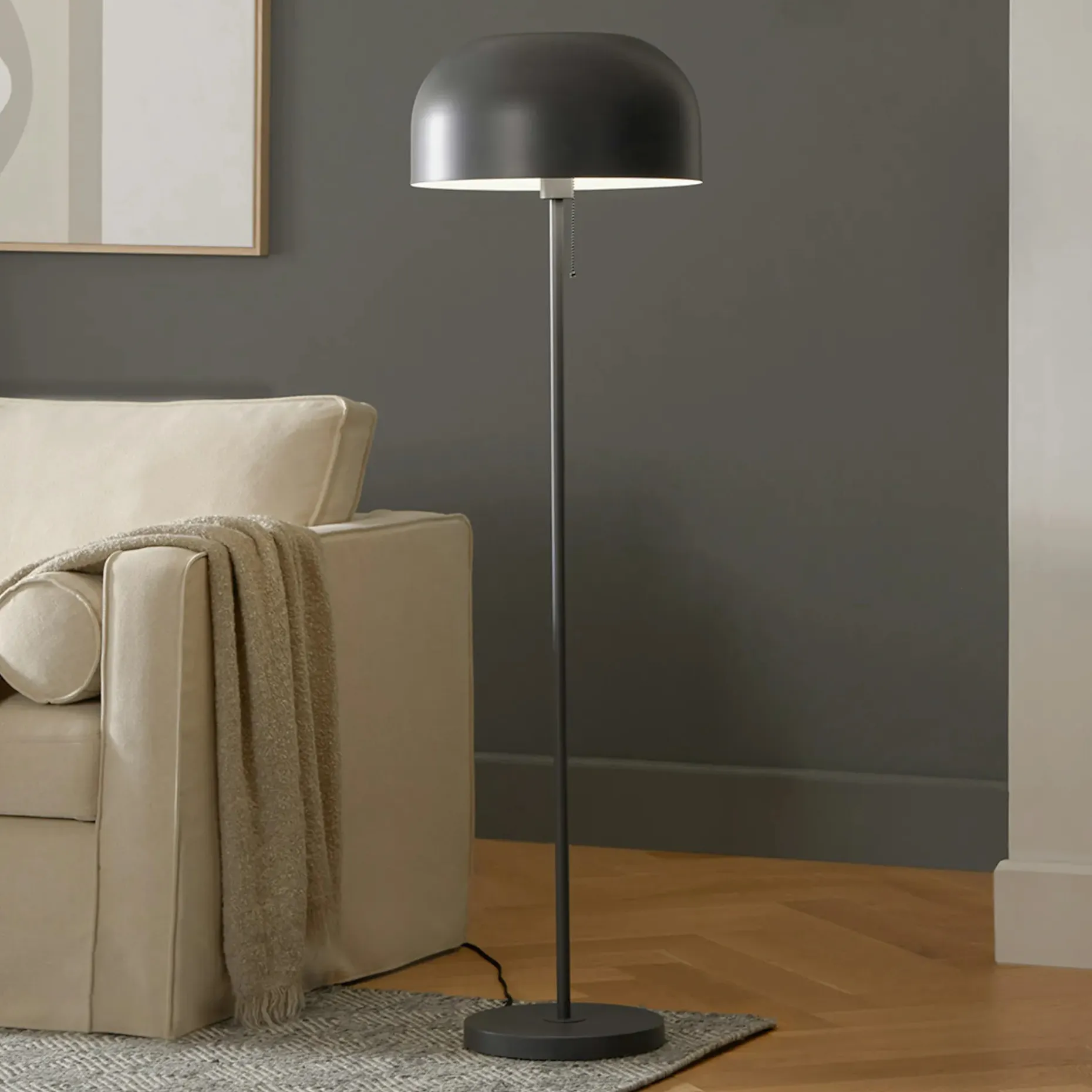 Oslo Floor Lamp - Charcoal