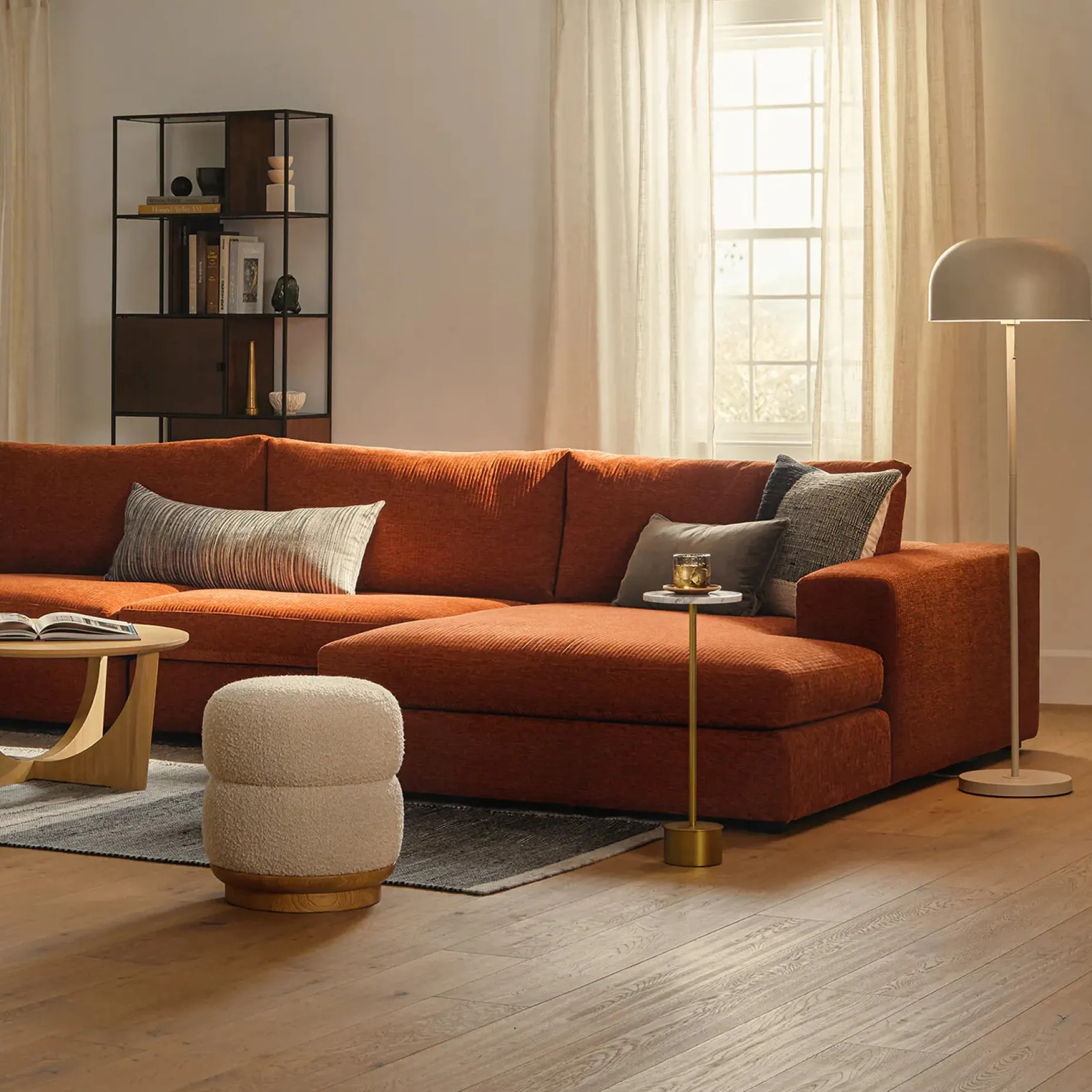 Oslo Floor Lamp - Gray