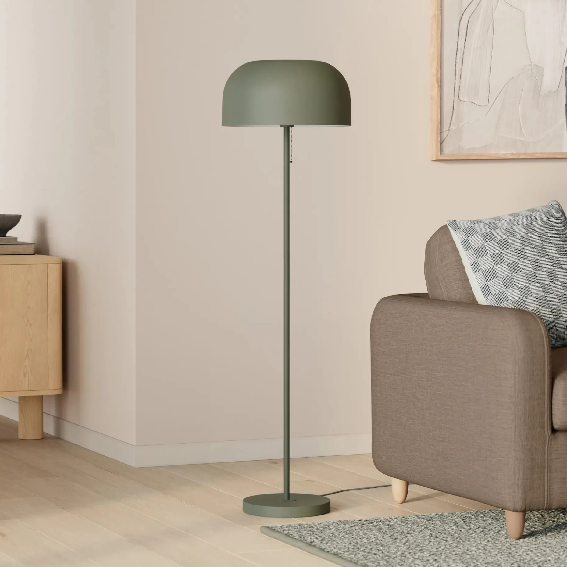 Oslo Floor Lamp - Lichen