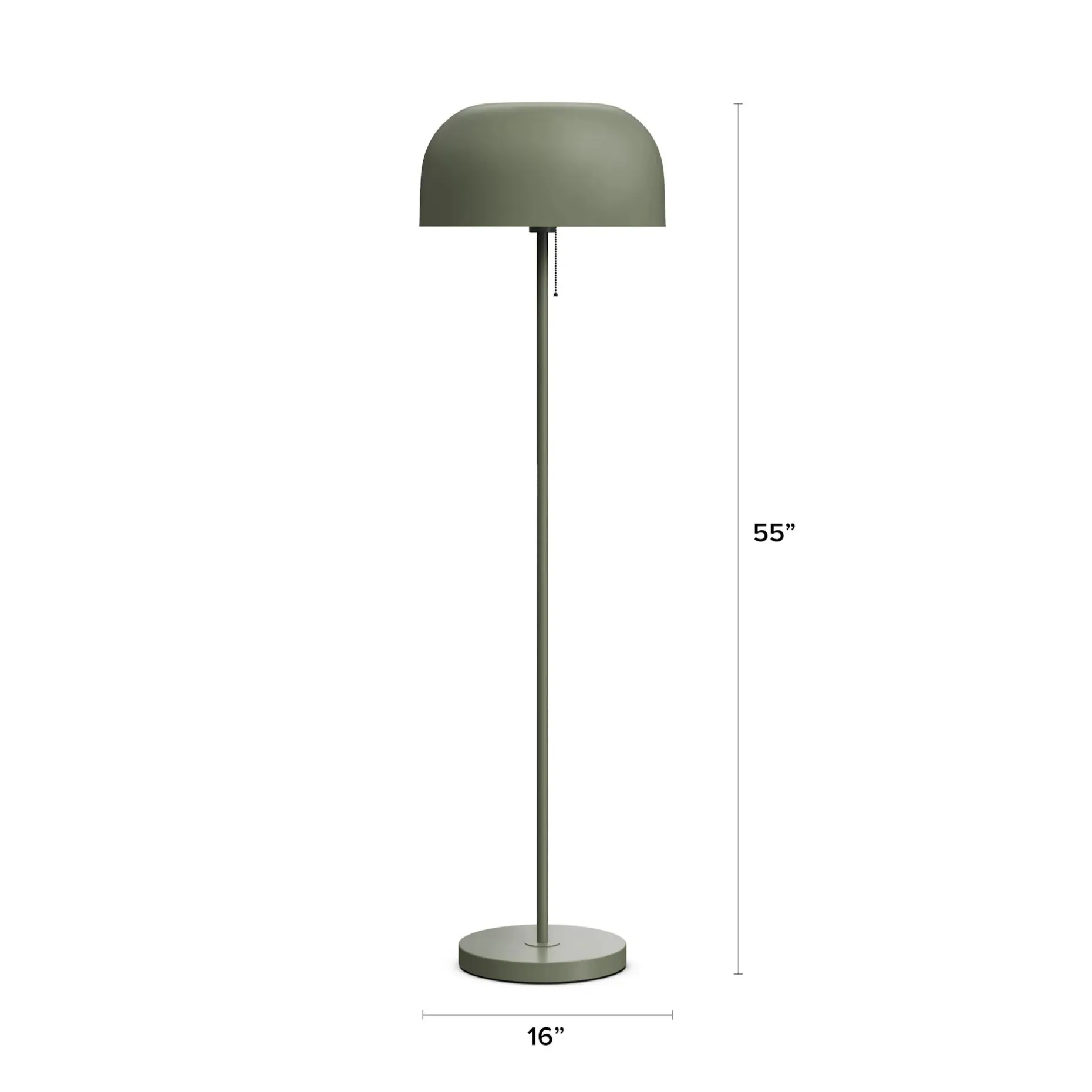 Oslo Floor Lamp - Lichen