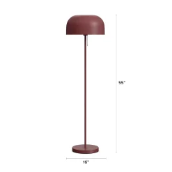 Oslo Floor Lamp - Oxblood