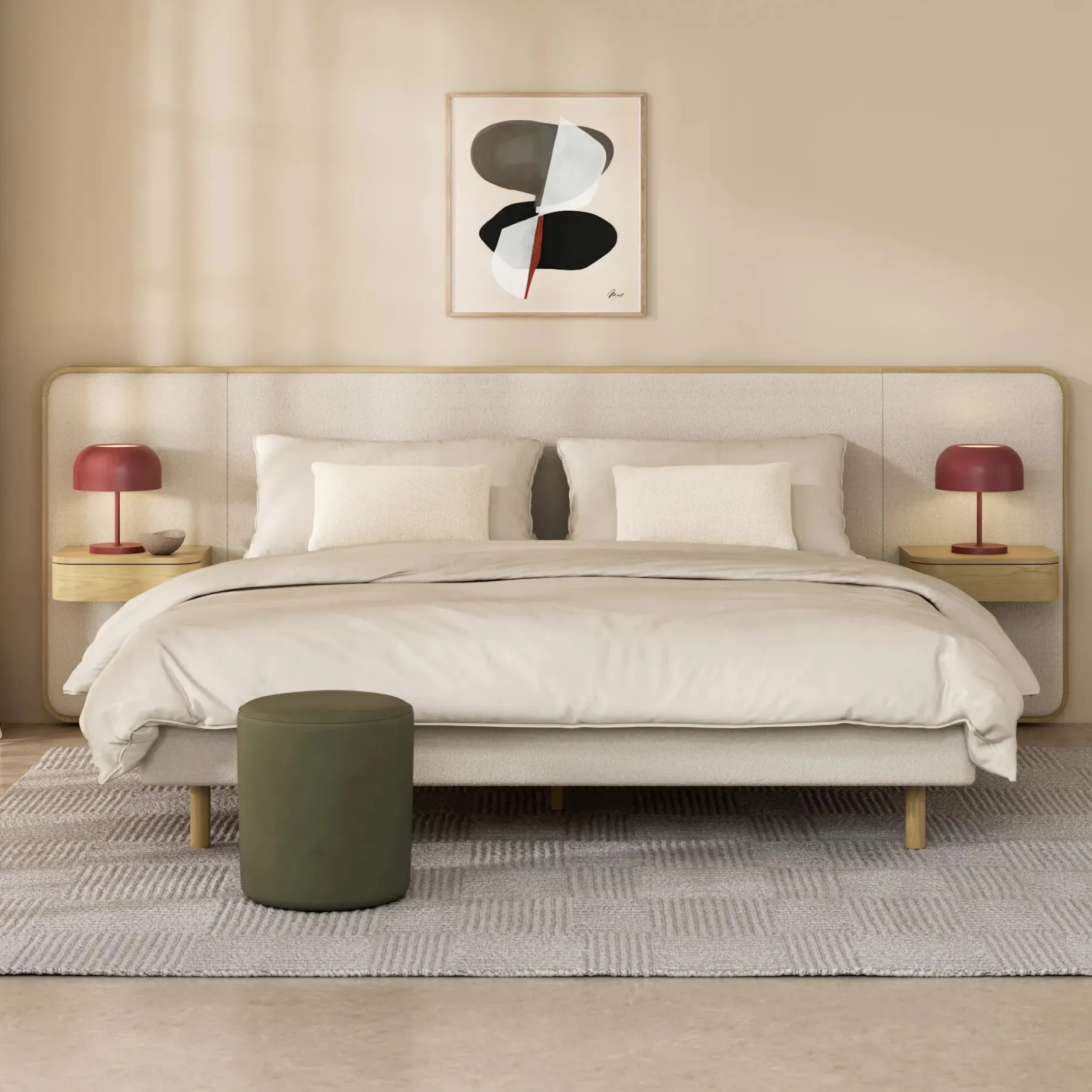 Oslo Table Lamp - Oxblood