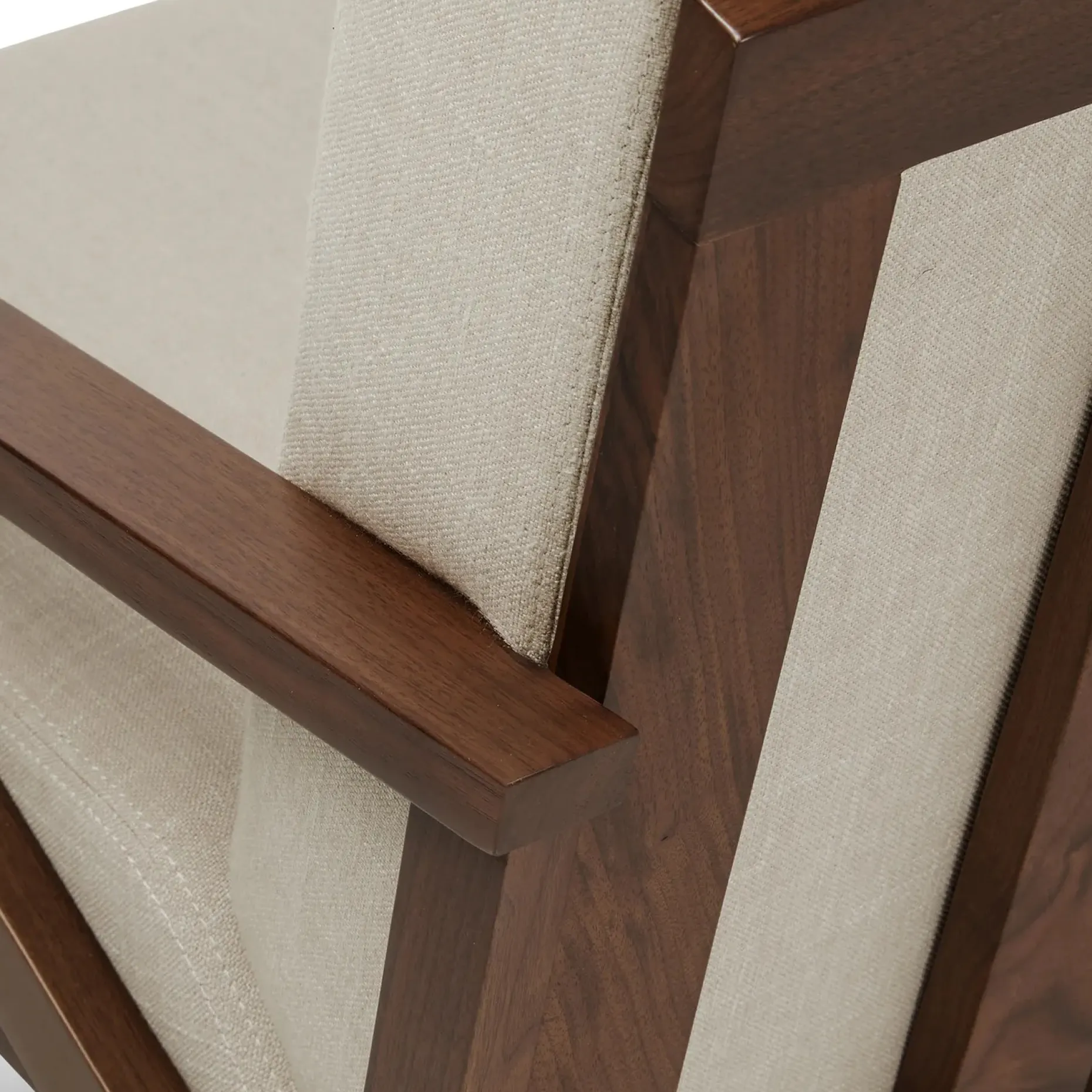 Otio 26" Lounge Chair - Walnut and Welsh Taupe