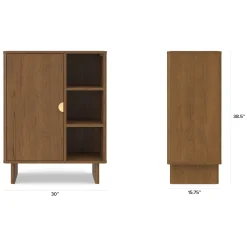 Otto 30" Cabinet - Smoked Oak