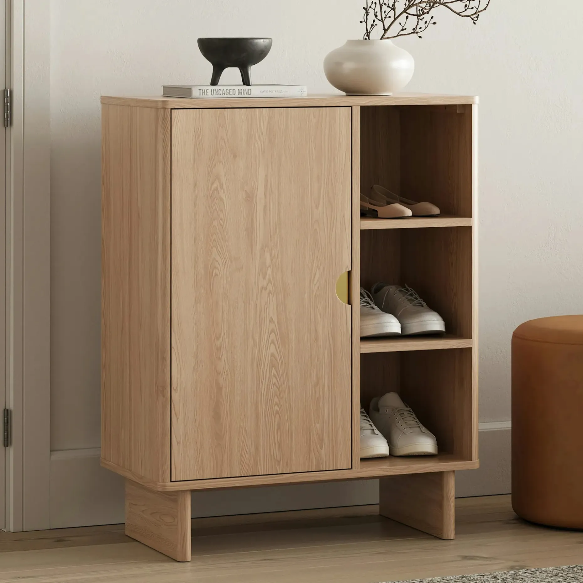 Otto 30" Cabinet - White Oak