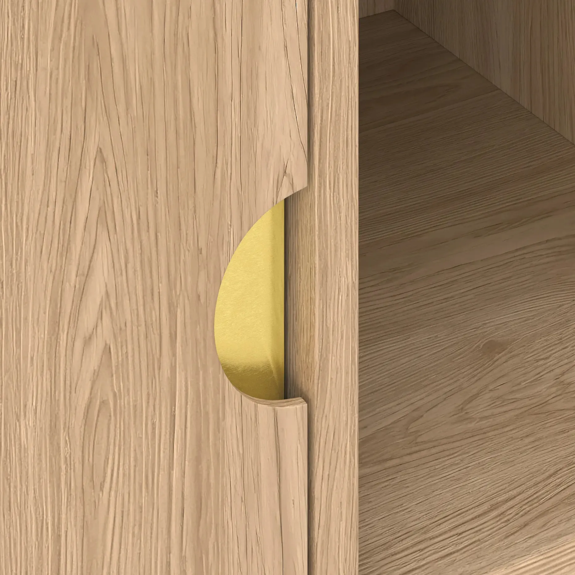 Otto 30" Cabinet - White Oak
