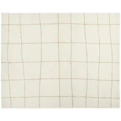 Ouma 8 x 10 Washable Wool Rug - Wavy Taupe