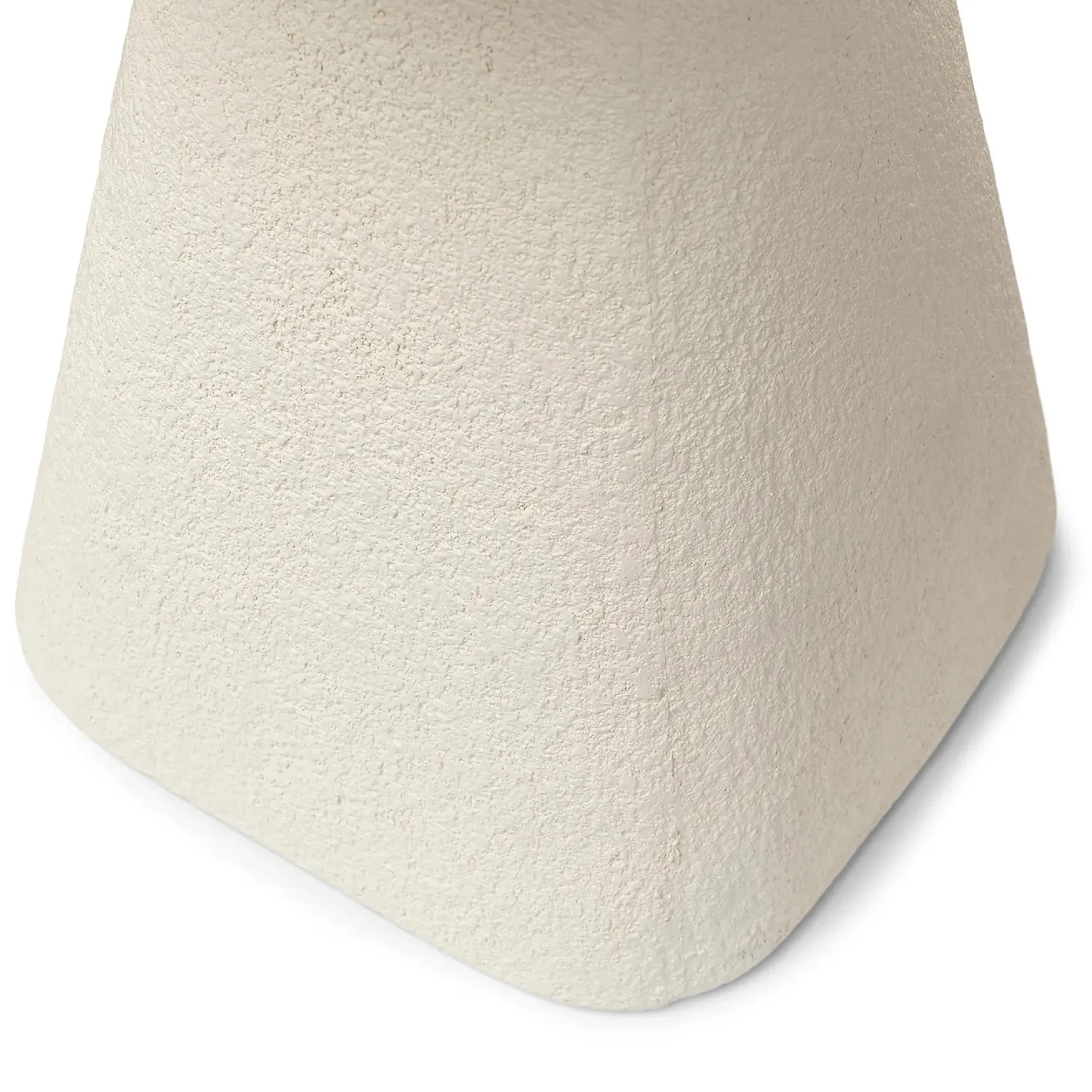 Ozetta Concrete Side Table - Moonlit Ivory