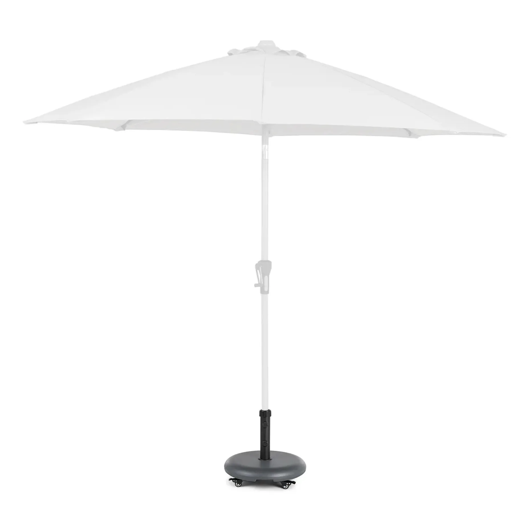 Paima Wheeled Umbrella Base - Black