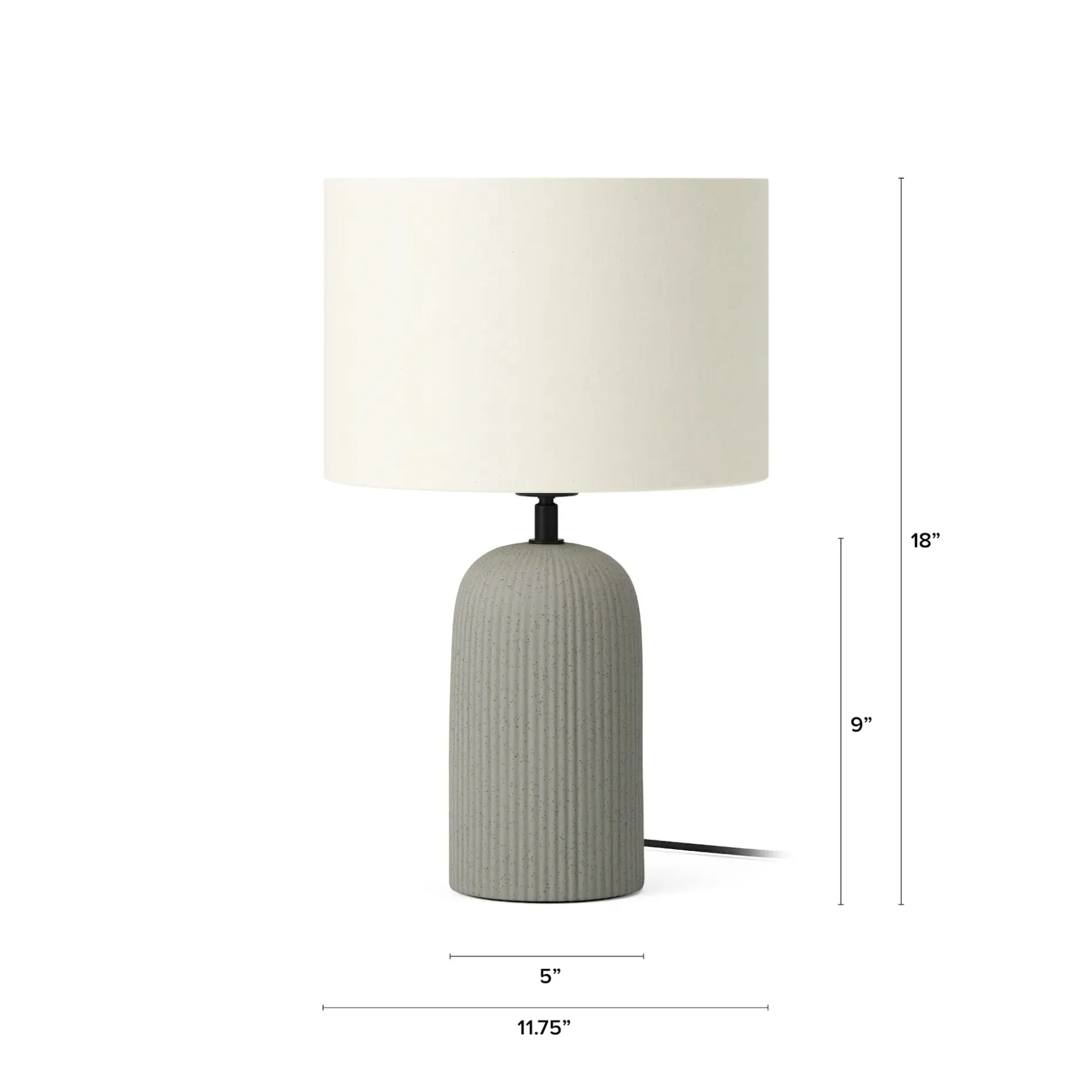 Palisade Table Lamp - Dark Speckle