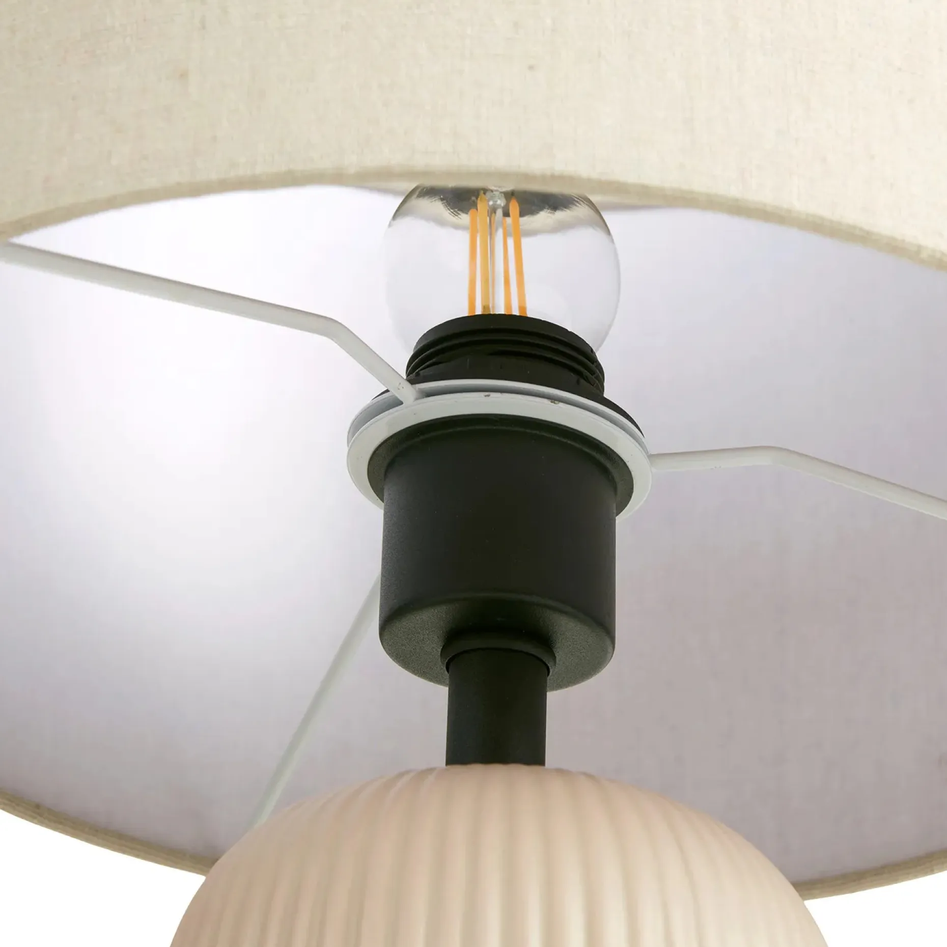 Palisade Table Lamp - Putty Gray