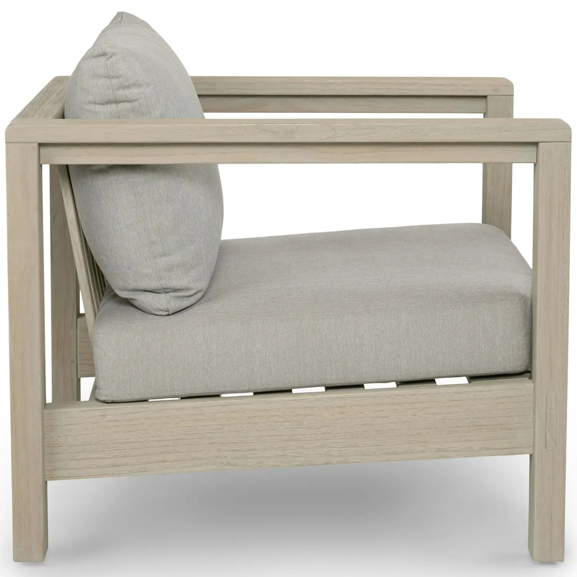 Palmera 34.5" Outdoor Lounge Chair - Dravite Gray