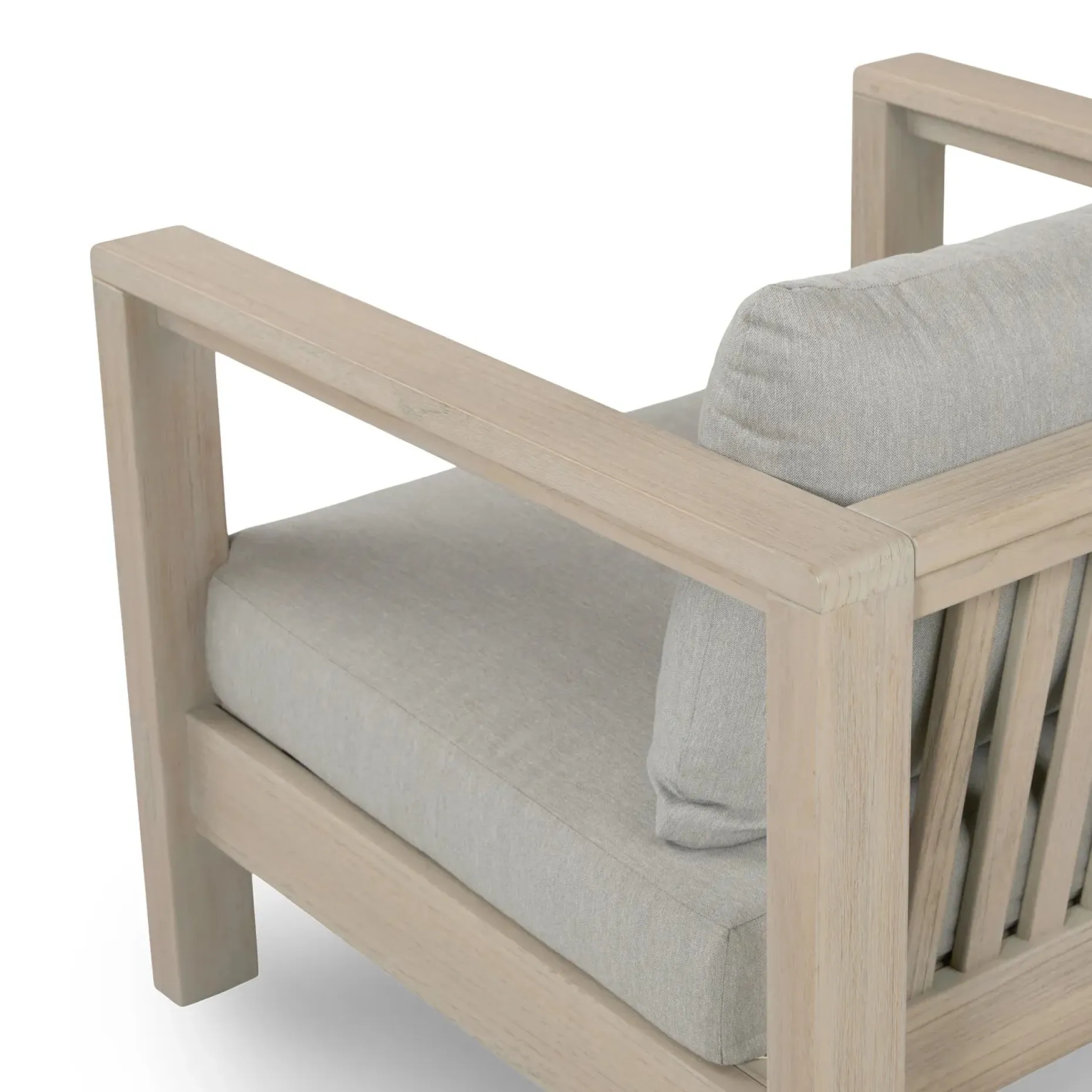 Palmera 34.5" Outdoor Lounge Chair - Dravite Gray
