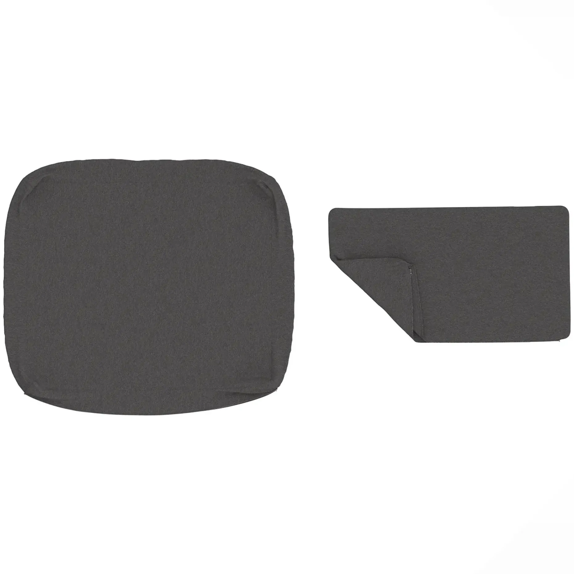 Palmera Outdoor Lounge Chair Cushion Cover Set - Dravite Black