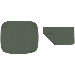 Palmera Outdoor Lounge Chair Cushion Cover Set - Dravite Green