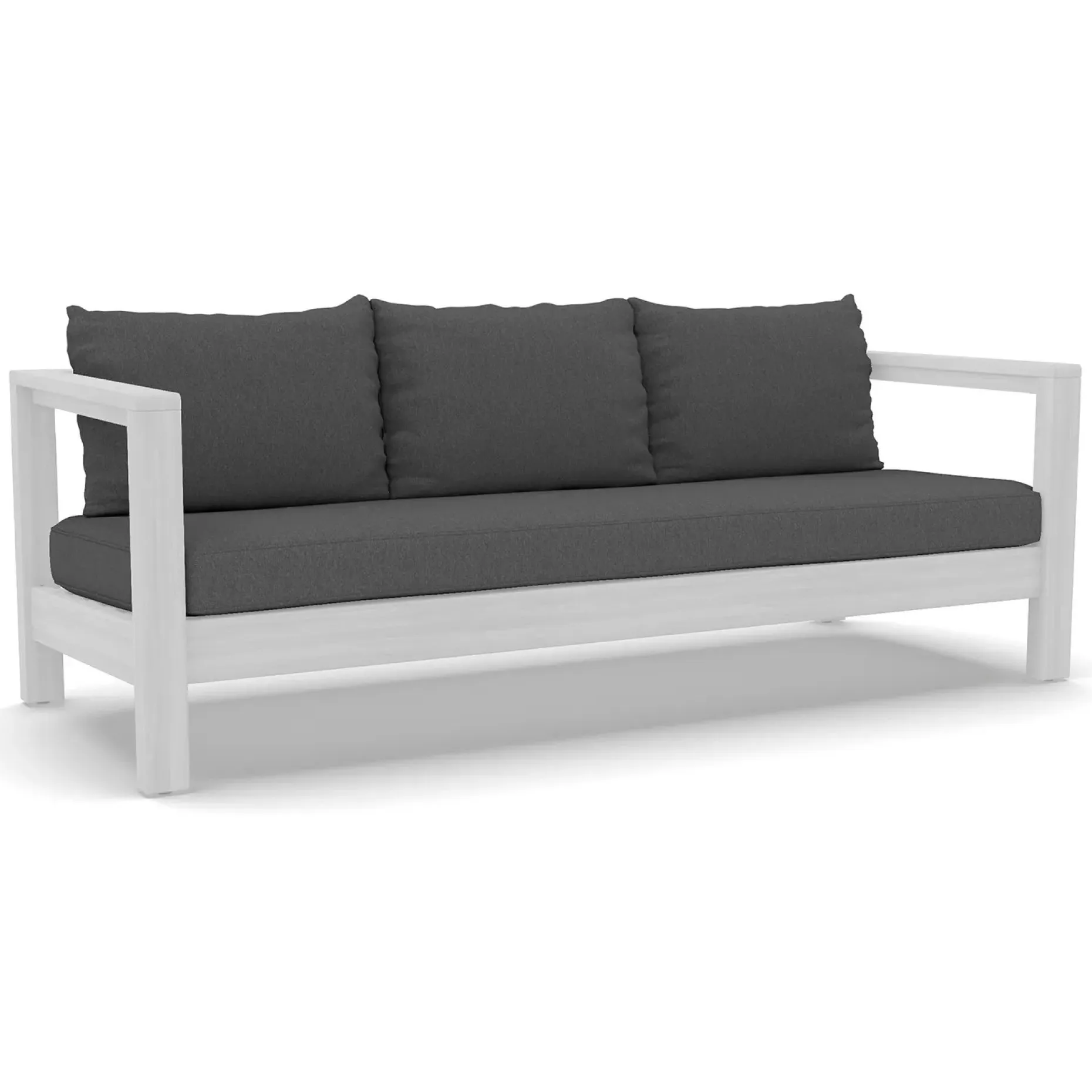 Palmera Outdoor Sofa Cushion Cover Set - Dravite Black
