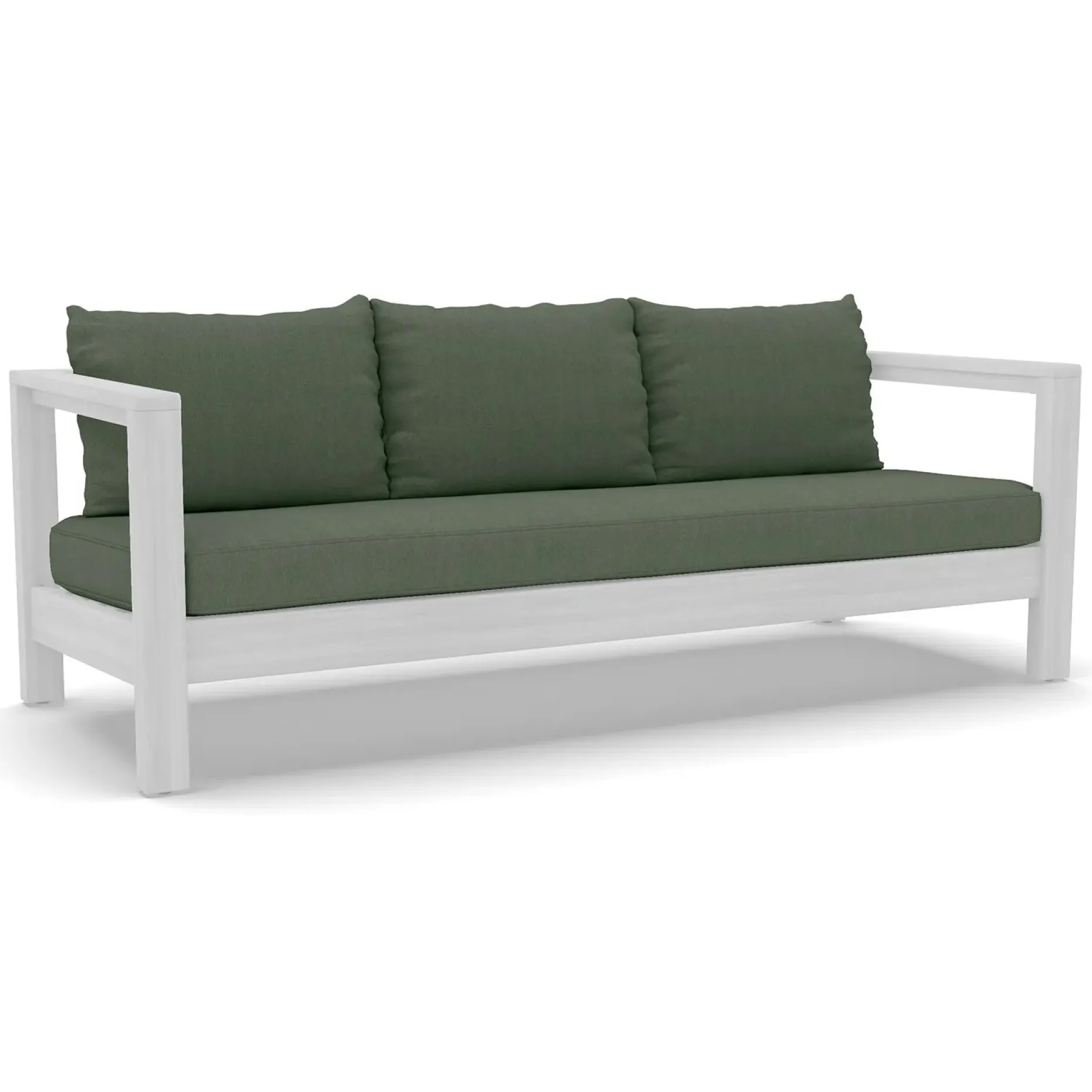 Palmera Outdoor Sofa Cushion Cover Set - Dravite Green
