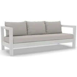 Palmera Outdoor Sofa Cushion Cover Set - Dravite Gray