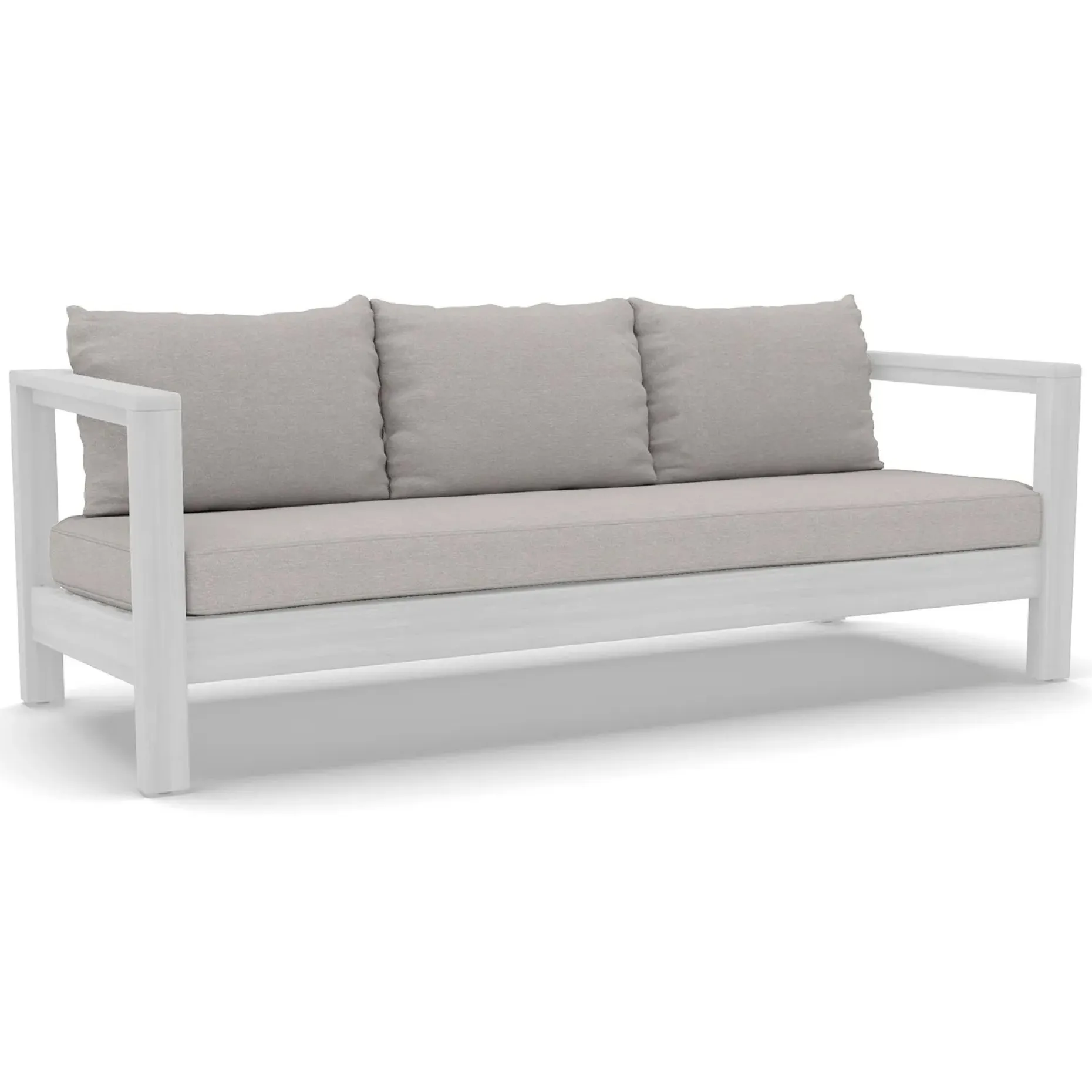 Palmera Outdoor Sofa Cushion Cover Set - Dravite Gray