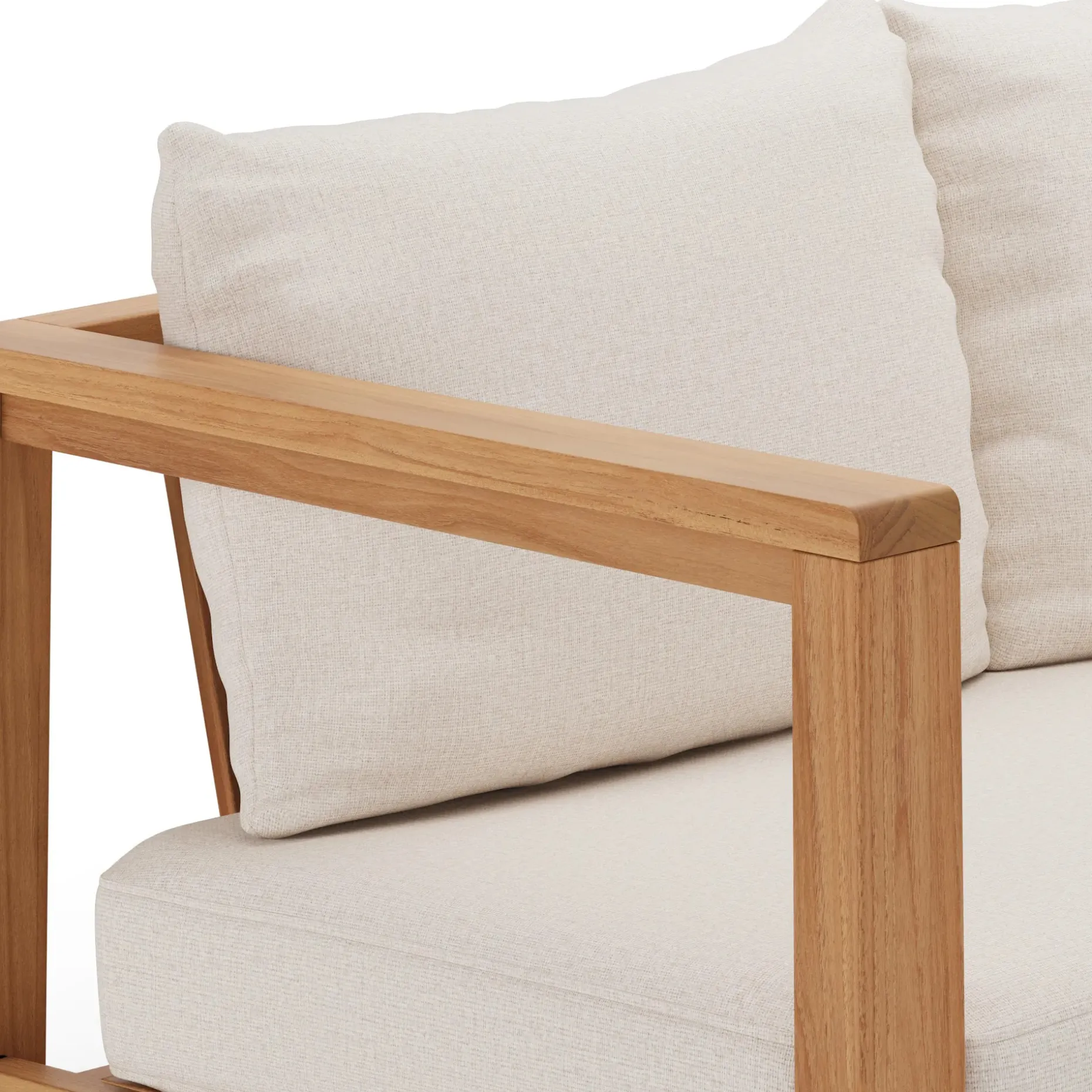 Palmera 80" Outdoor Sofa - Portside Beige