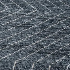 Parallel 9 x 12 Rug - Wave Blue / White