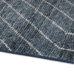 Parallel 9 x 12 Rug - Wave Blue / White