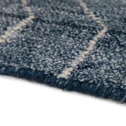 Parallel 8 x 10 Rug - Wave Blue / White