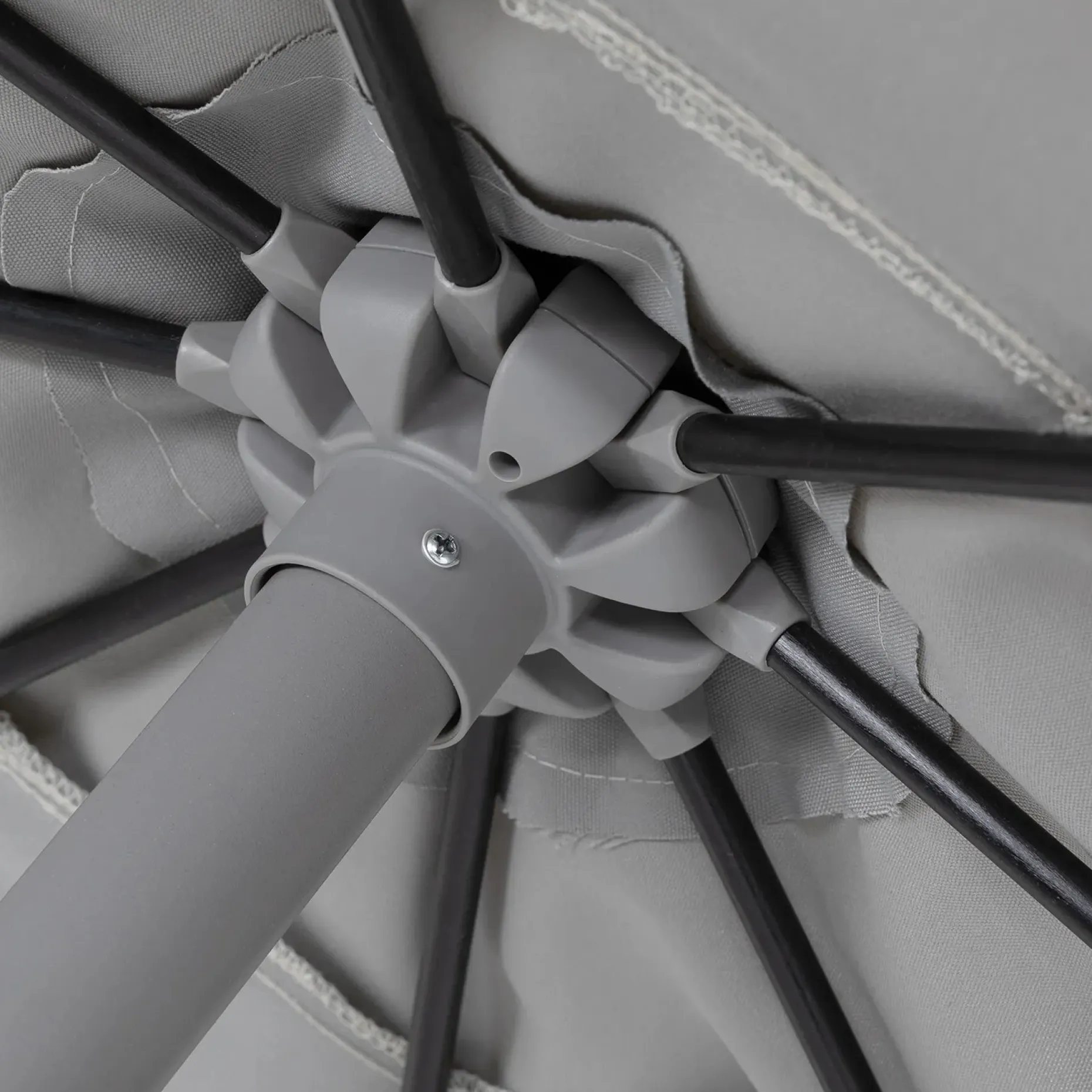 Paras Tilting Umbrella - Light Gray