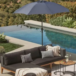 Paras Tilting Umbrella - Navy