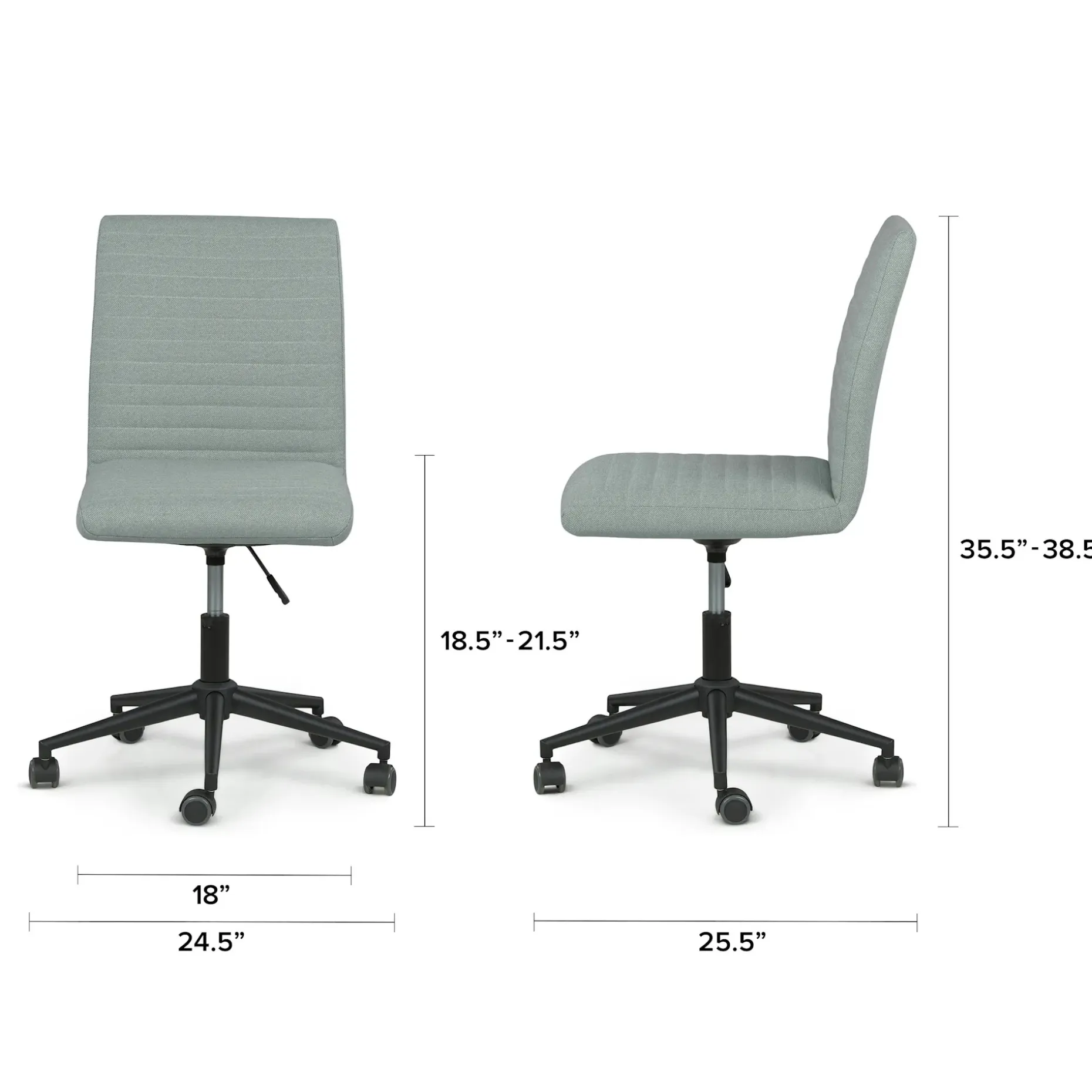 Passo Office Chair - Sprout Aqua