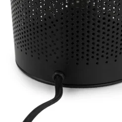 Perforate Table Lamp - Black