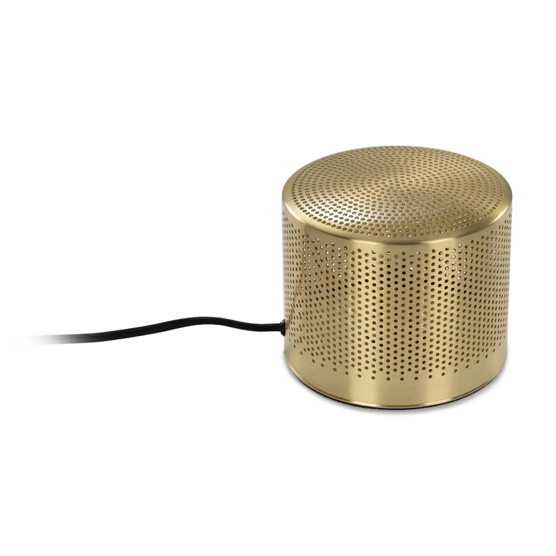 Perforate Table Lamp - Brass
