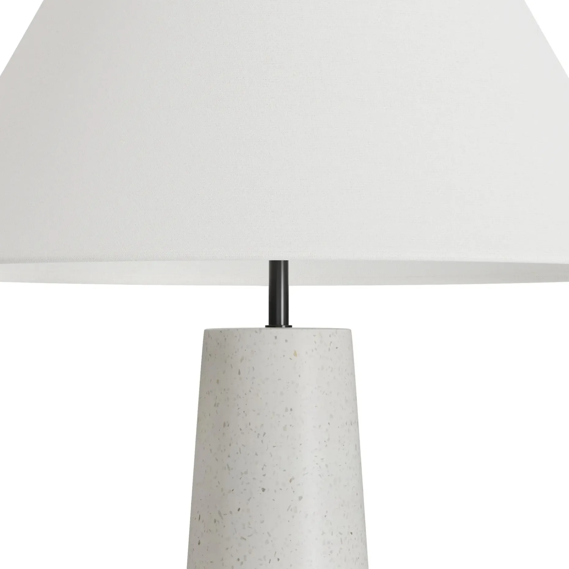 Pilar Floor Lamp - White Terrazzo