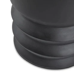 Pindo Outdoor Concrete Side Table - Black