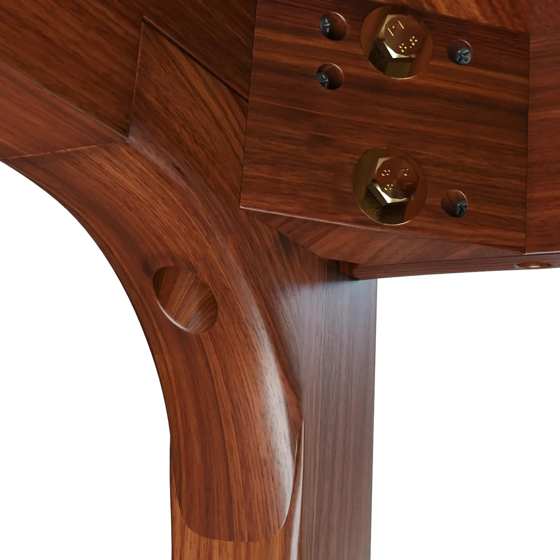 Plumas 60" Bench - Walnut