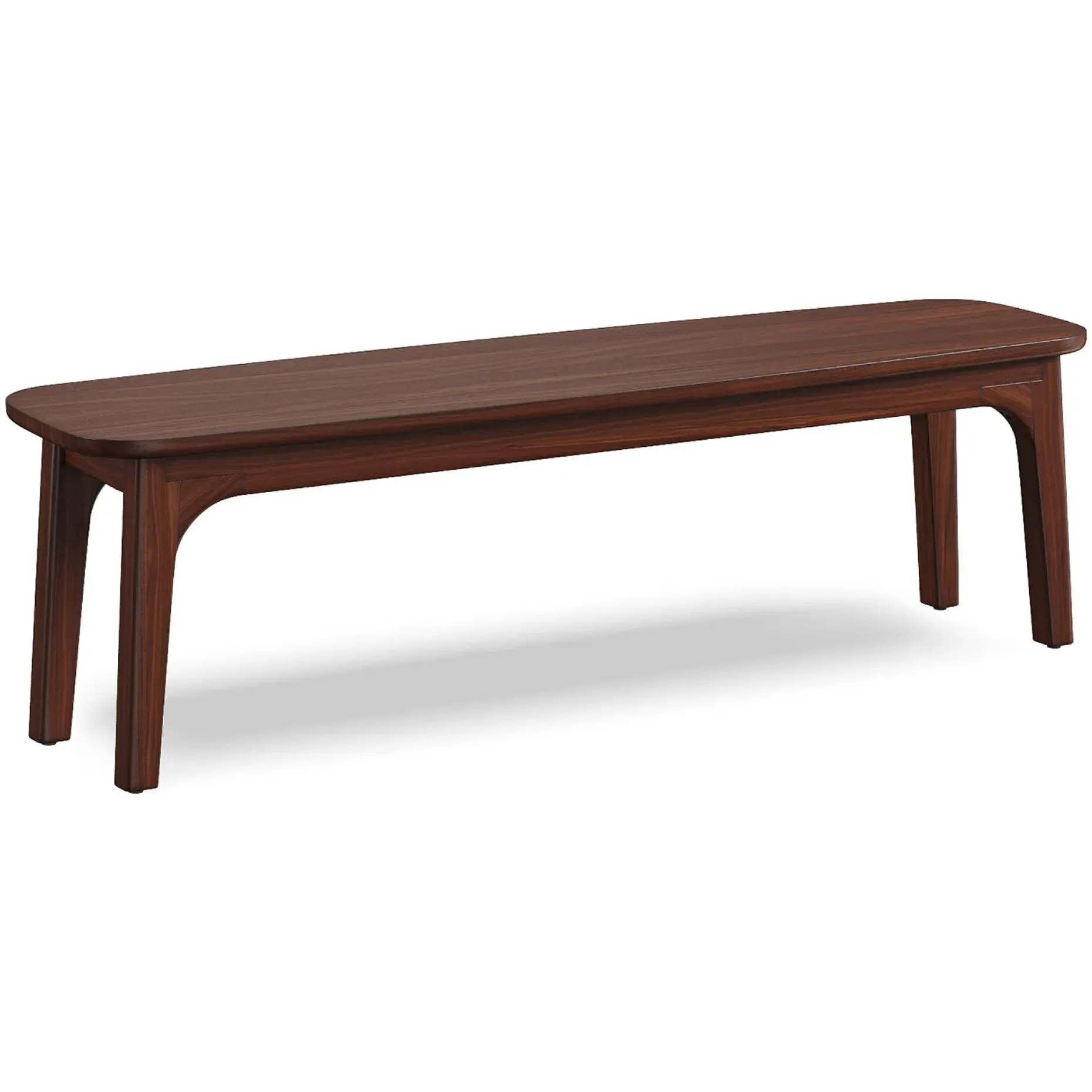 Plumas 60" Bench - Walnut