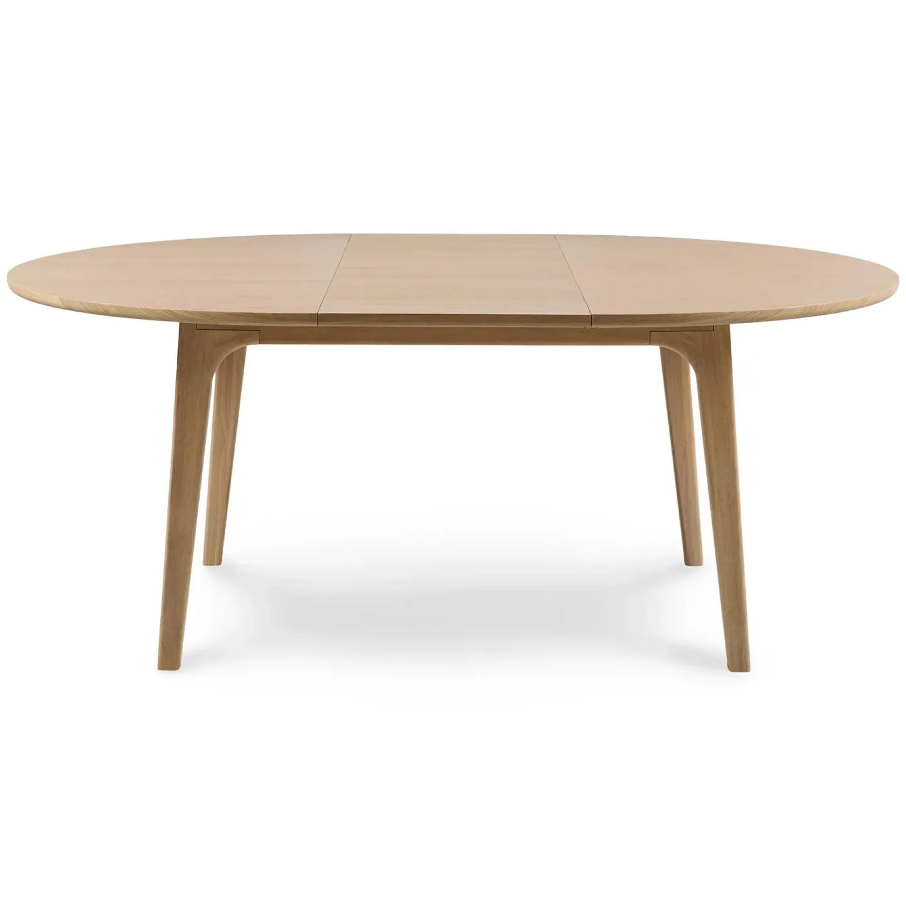 Plumas 55" - 74.75" Extendable Dining Table - White Oak
