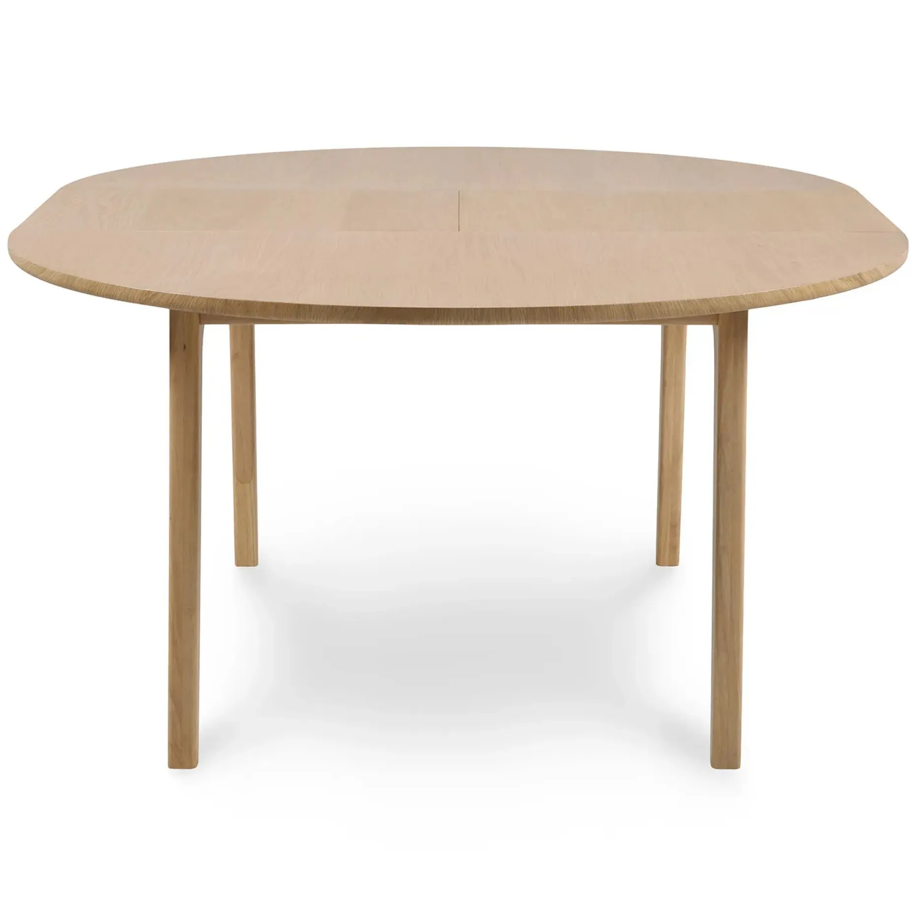 Plumas 55" - 74.75" Extendable Dining Table - White Oak